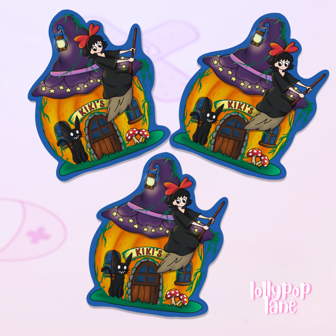 Kiki's Halloween Sticker