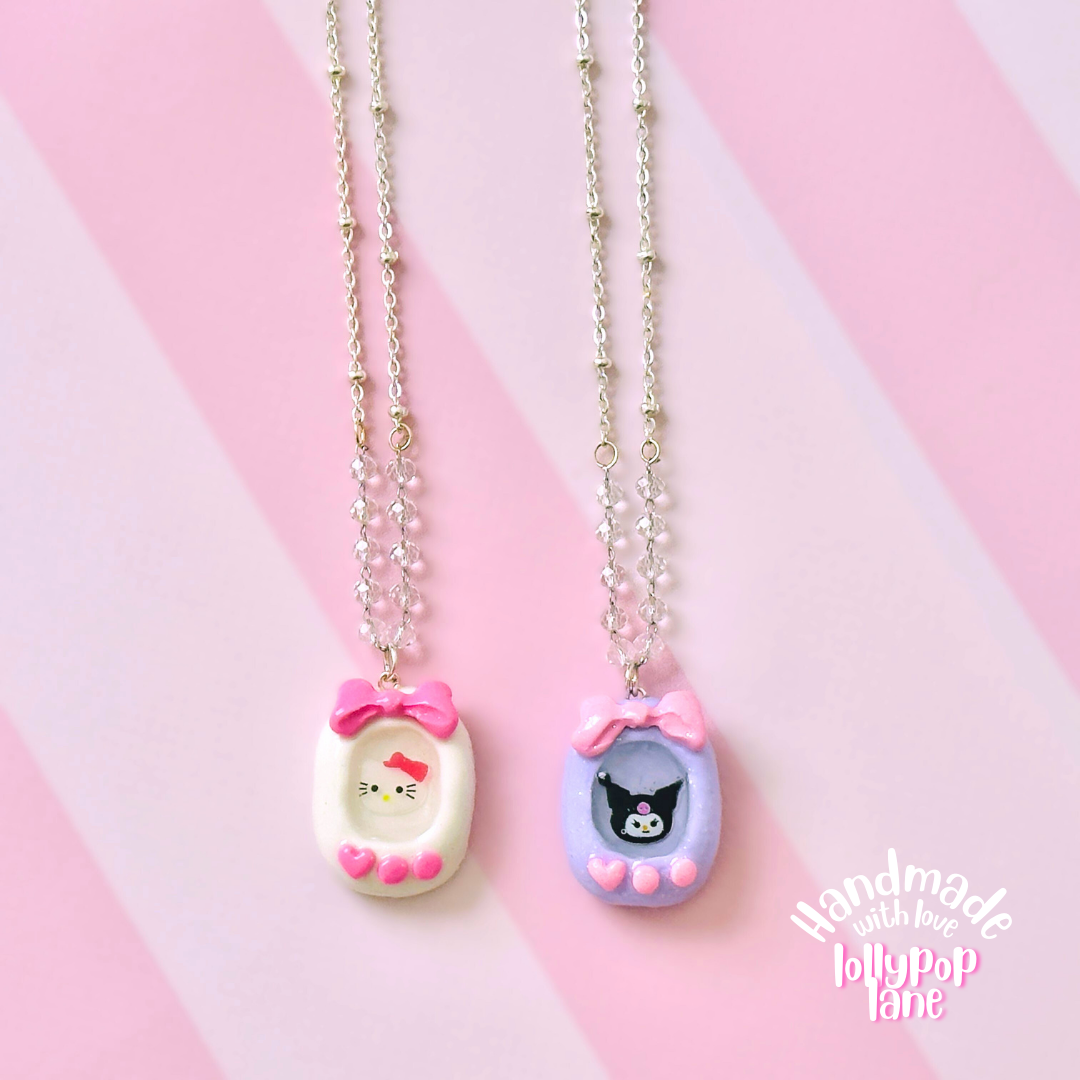 Kawaii Tamagotchi Necklace