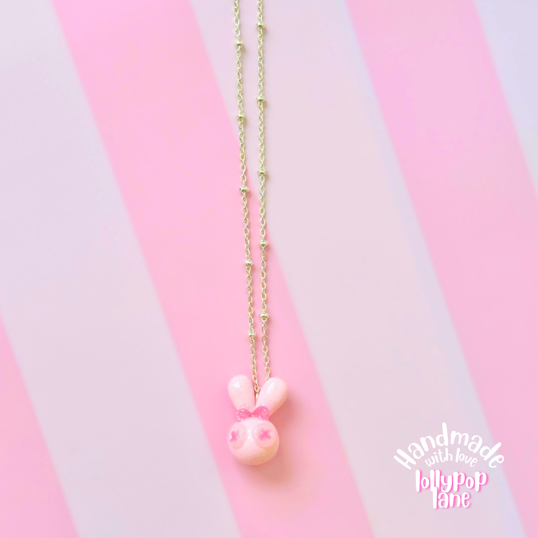 Pastel Bunny Necklace