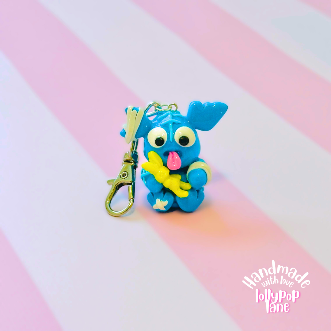 Bunny Monster Keychain