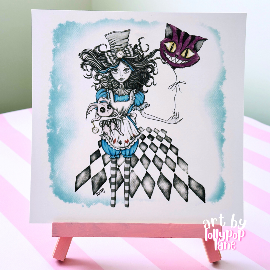 Alice 8x8 Art Print