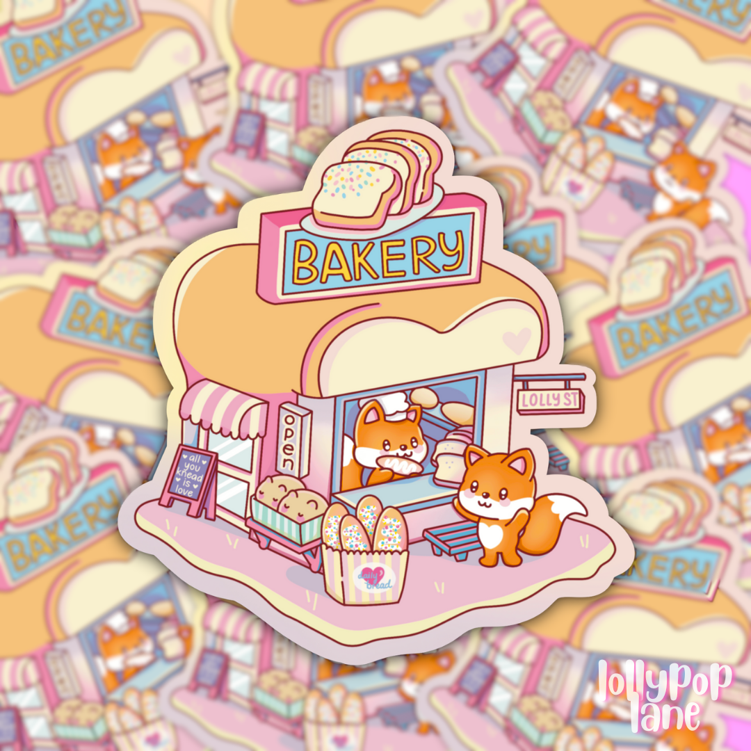 Sweet Bakery Sticker