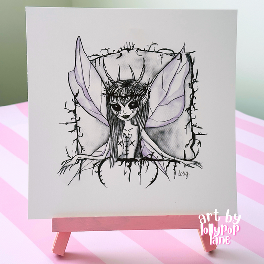 Dark Faerie 8x8 Art Print