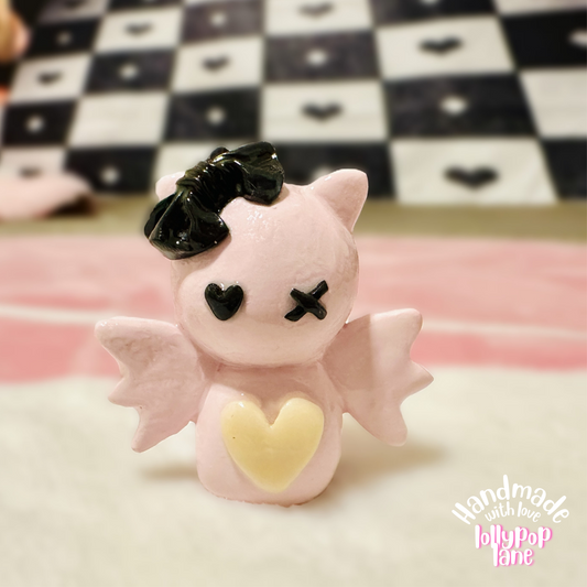 Glow-Heart Bat Desk Pet