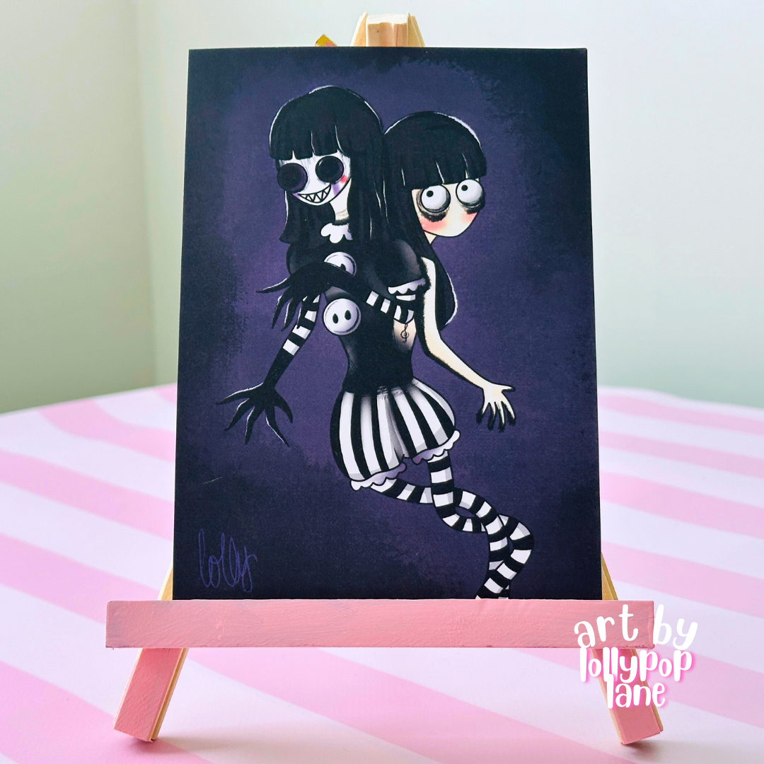 Puppet Twin 5x7 Art Print